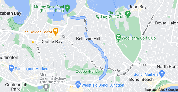 Victoria Road Bellevue Hill NSW 2023